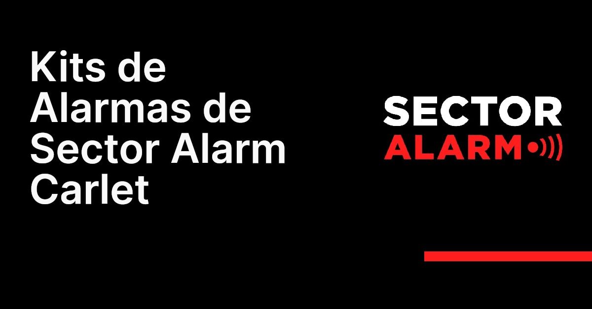 Kits de Alarmas de Sector Alarm Carlet